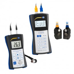 Kit Débitmètre à ultrason + Épaissimètre à ultrasons PCE-TDS 100H-TG50