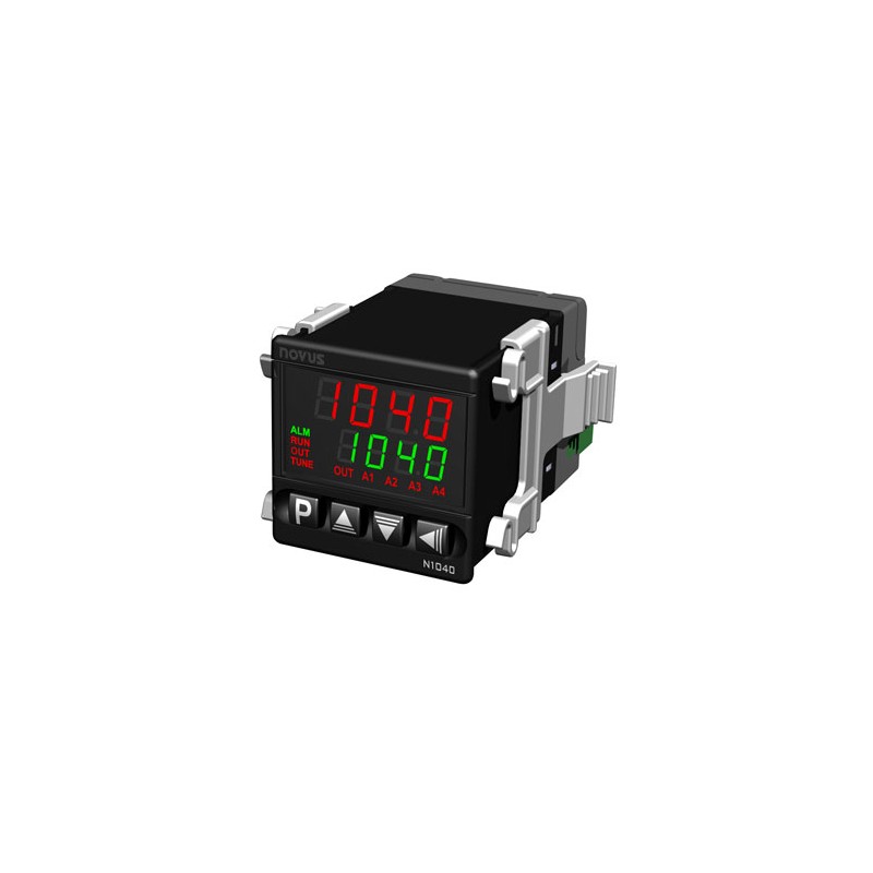 N1040 Régulateur/ Timer TC/RTD 3 sorties relais + 1 logique alim 24Vac/dc