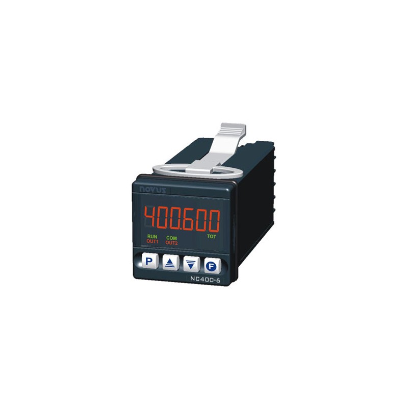 NC400-6-RP 24V Compteur sortie relais et logique alimentation 24 Vac/dc