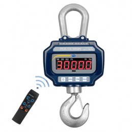 Crochet Peseur Adam Equipment LHS 500 - Capacité 500 Kg, Précision 0,1 Kg - Avec écran LED Et Télécommande