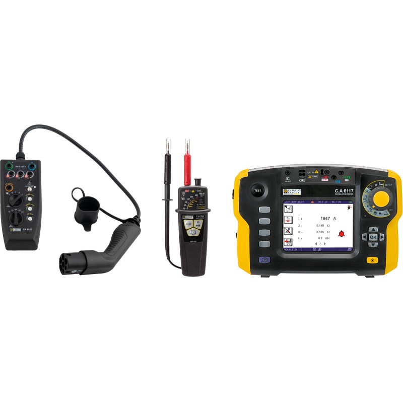 PACK EVSE CA6652+CA6117+DW+CA762 IP2X Chauvin Arnoux