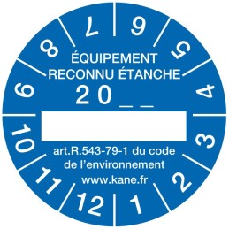 Lot de 90 étiquettes bleues...