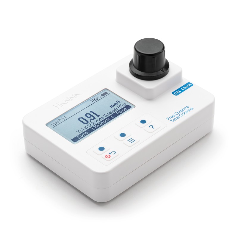 HI97711C - Photomètre chlore libre et total jusqu'à 5,00 mg/L - Hanna Instruments
