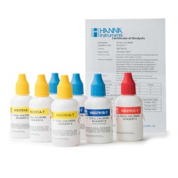HI93701-T - Réactifs liquides pour photomètres chlore total 300 tests - Hanna Instruments
