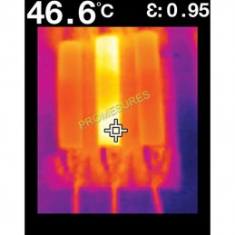 Thermomètre IR visuel (mini caméra thermique)