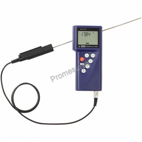 Etalonnage-Verification Thermomètre portable étalon PT100/TC