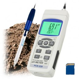 pH-mètre pour boue PCE-228SLUR